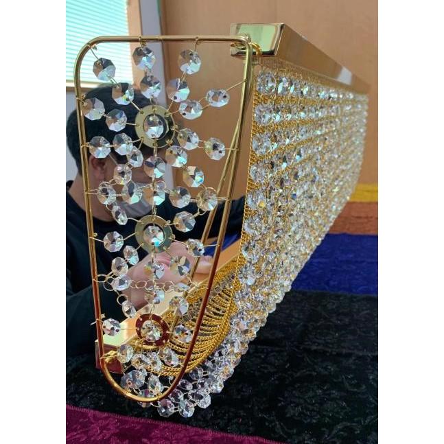 ゴールドキングシャンデリア ナイアガラ 横幅1740mm【YDC-650