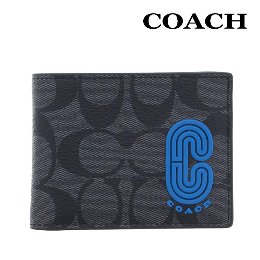 COACH（コーチ） カードケース 二つ折り メンズ COACH 2819 チャコール