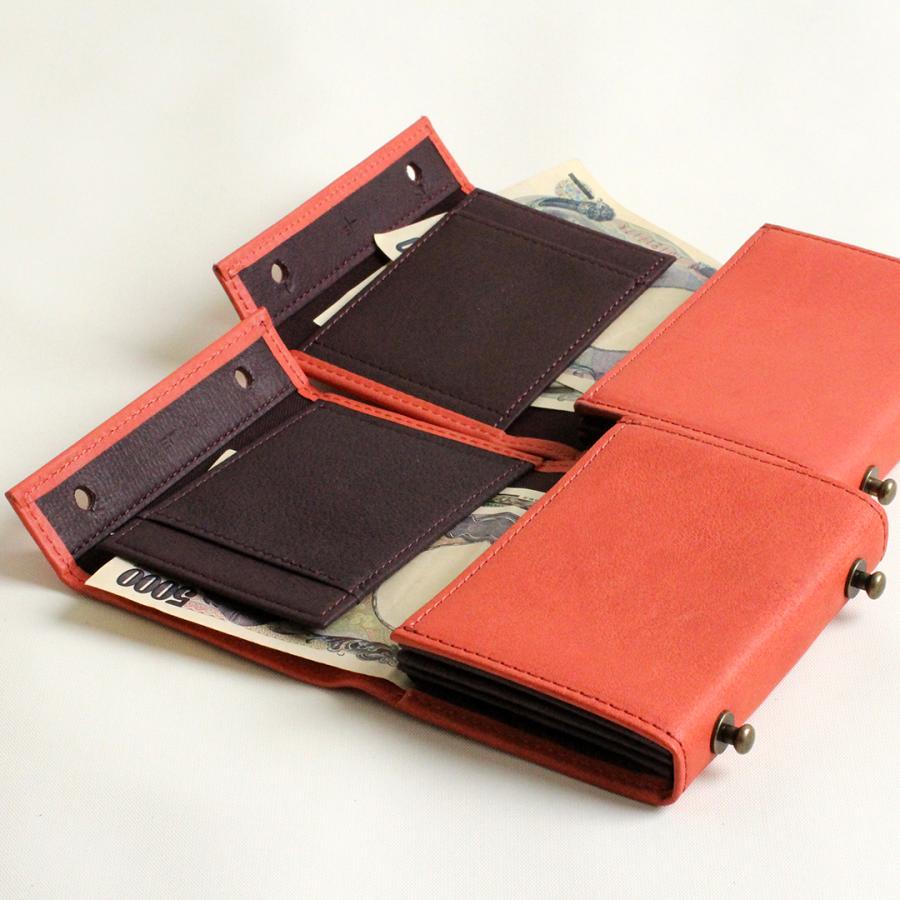 m+ エムピウ 二つ折り財布 millefoglieII P25 LH ミッレフォッリエ2 LH