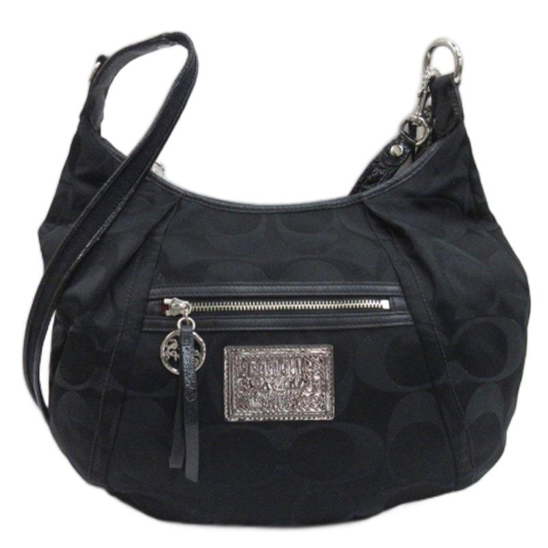 COACH（コーチ） ポピー シグネチャー ショルダーバッグ F16375