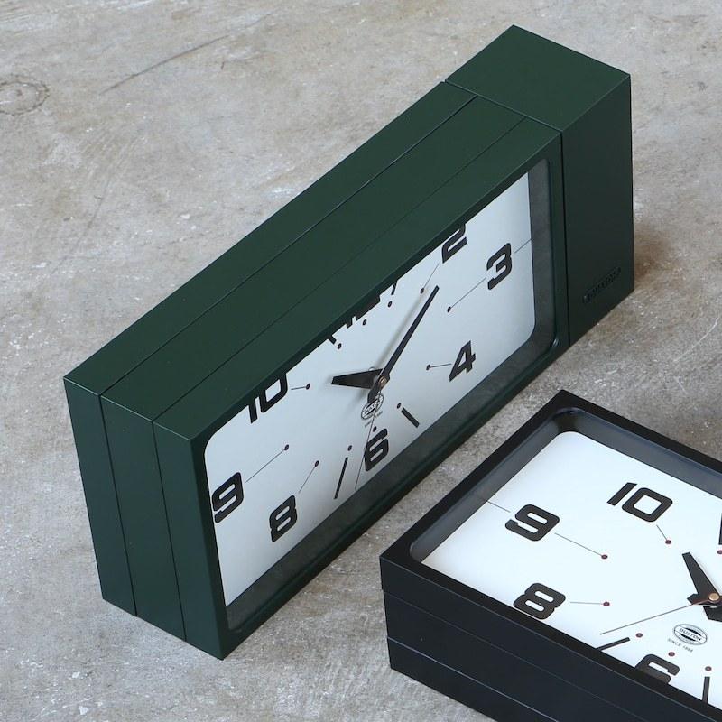 DULTON（ダルトン） H21-0362 DOUBLE FACE CLOCK RECTANGLE ダブル
