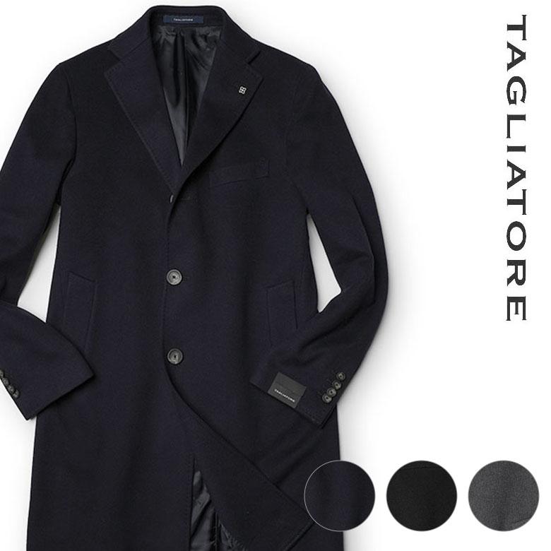TAGLIATORE（タリアトーレ） チェスターコート メルトン ウール