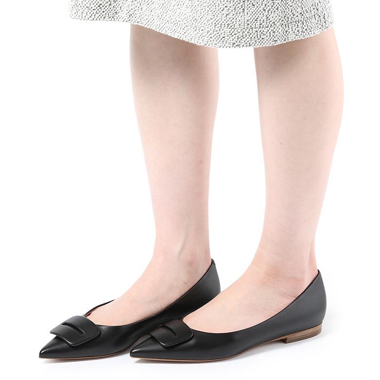 PELLICO（ペリーコ） パンプス ポインテッドトゥ レザー スエード