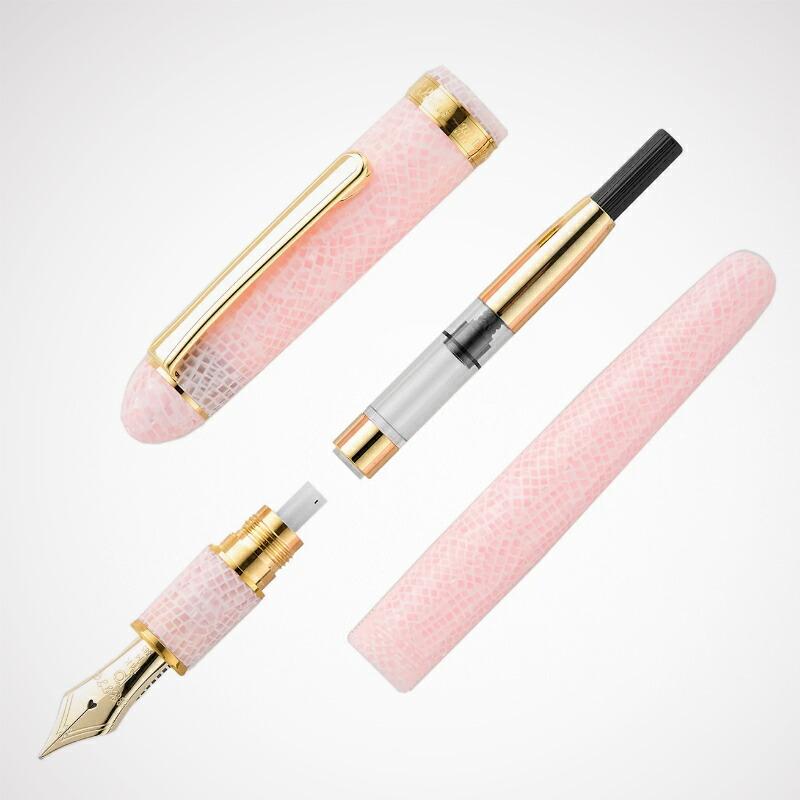 3776 センチュリー プラチナ万年筆 PLATINUM セルロイド 細字/中字