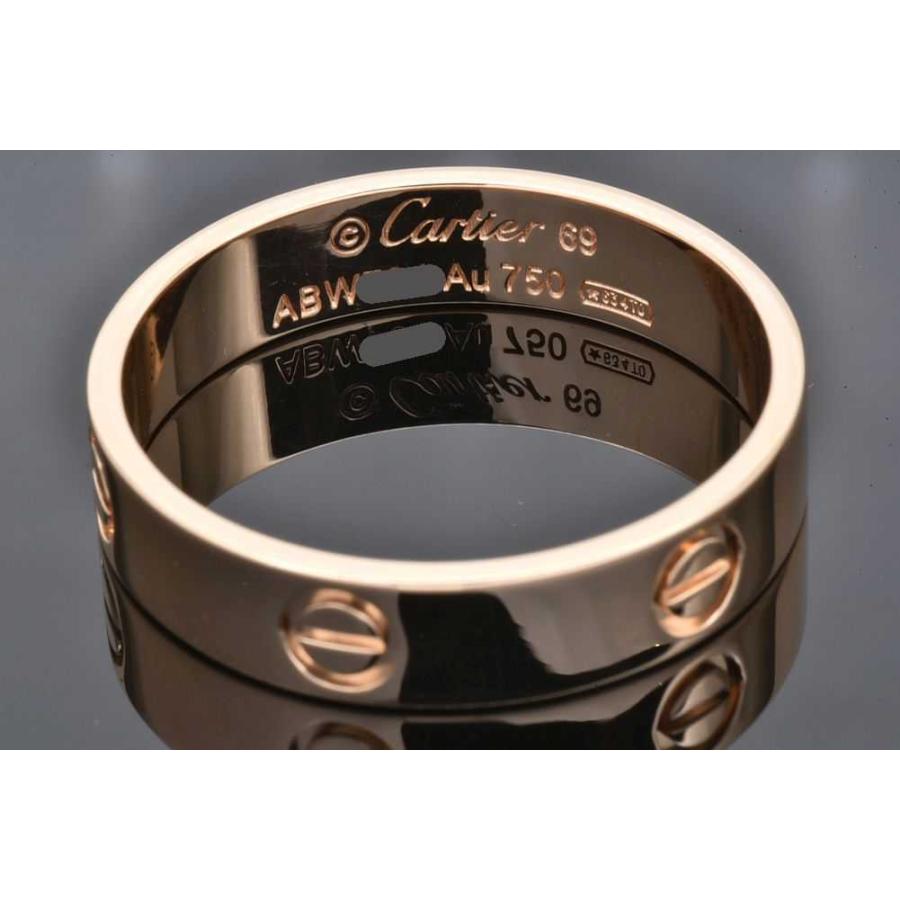 LOVE（Cartier） カルティエ ラブリング K18PG ピンクゴールド #69