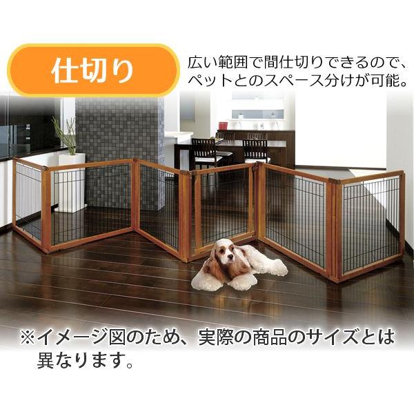 リッチェル（Richell） ペット用 木製3WAYサークル 6面 高さ90cm