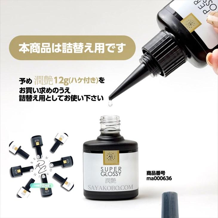 紗や工房 レジン コーティング 詰め替え用 50g 1本 アクセサリー