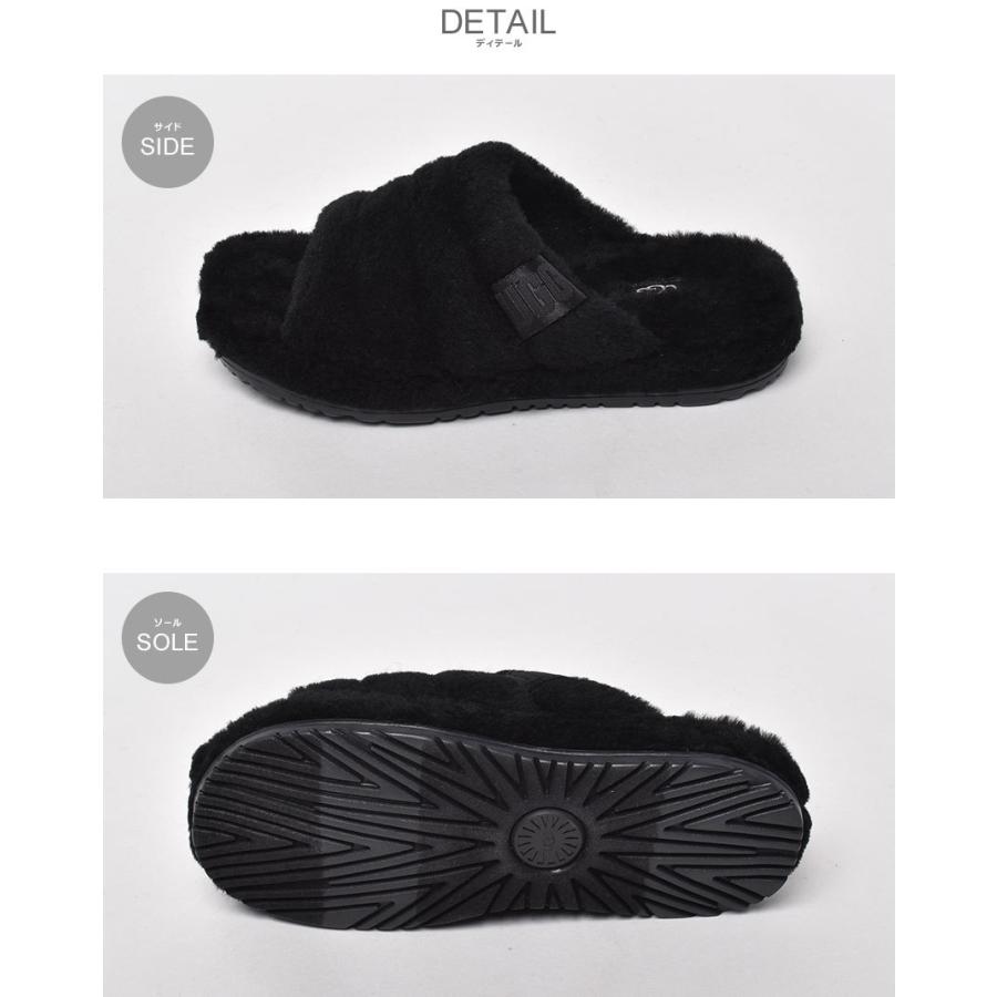 UGG（アグ） サンダル メンズ フラッフ ユー UGG 1117473 黒 シープ