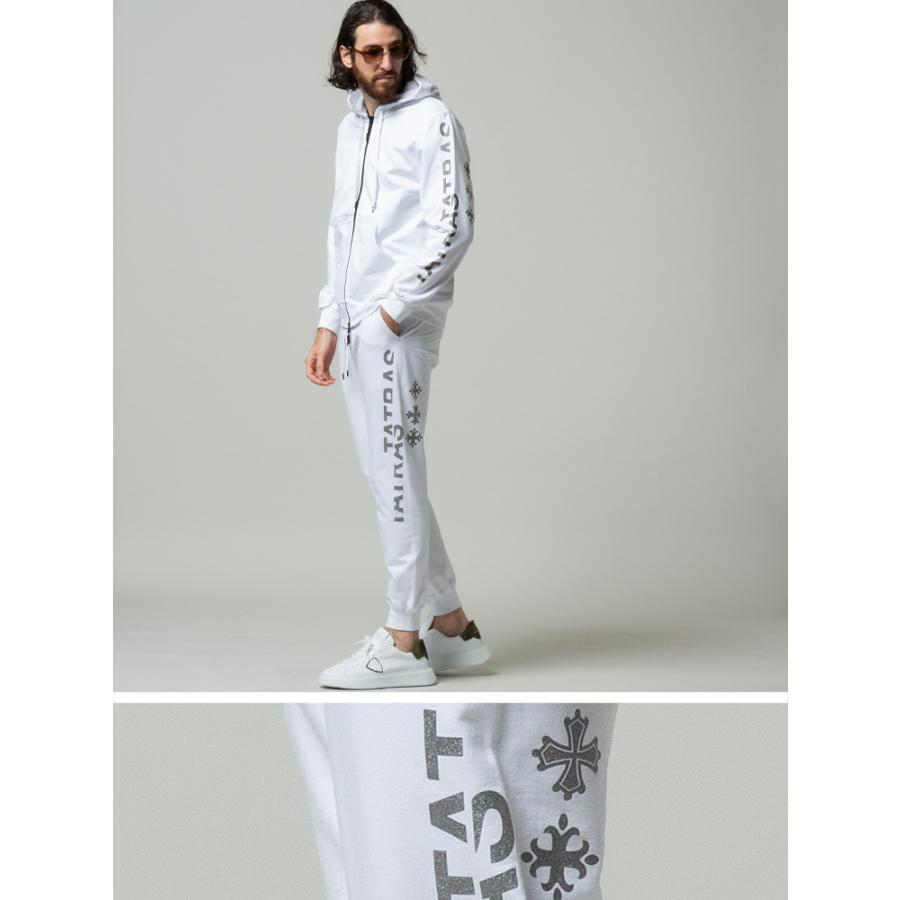 TATRAS（タトラス） セットアップ サイドラメロゴ フルジップ パーカー