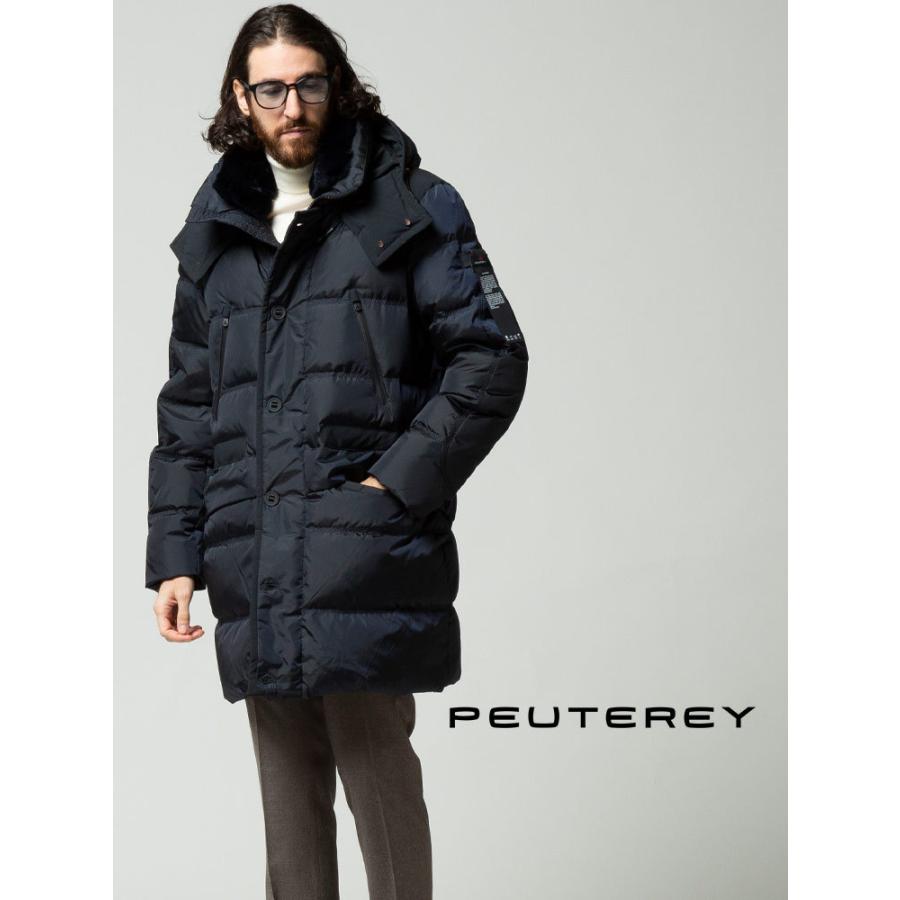 Peuterey（ピューテリー） ダウンジャケット メンズ ファー フード