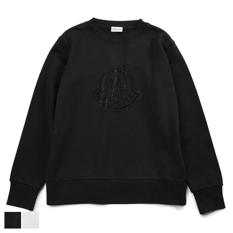 MONCLER（モンクレール） クリスタル ロゴ クルーネック トレーナー