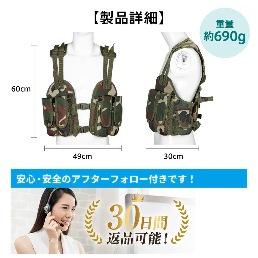 チェストリグ サバゲー ベスト タクティカルベスト リグ プレート