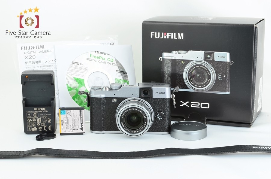 富士フイルム 富士フイルム X FUJIFILM X20（シルバー） コンパクト