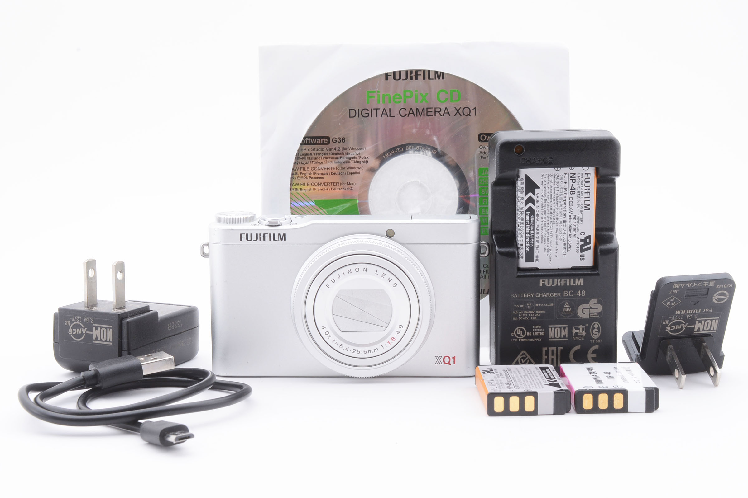 富士フイルム 富士フイルム X FUJIFILM XQ1（シルバー） コンパクト