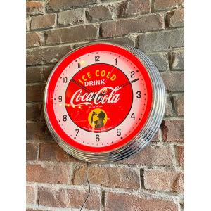 Coca Cola（コカコーラ） ネオンクロック coca-cola COKE Neo Neon