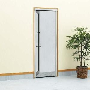 横引きロール網戸 フラットタイプ 片引きタイプ アルミ色 XMD 呼称