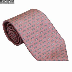 FERRAGAMO（フェラガモ） ネクタイ メンズ ネクタイ 8cm イエロー系