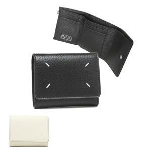 Maison Margiela（メゾンマルジェラ） 三つ折り財布 ミニ財布 ブラック