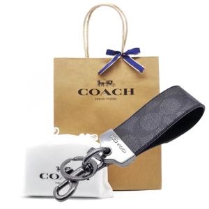 COACH（コーチ） キーホルダー キーリング シグネチャー トリガー
