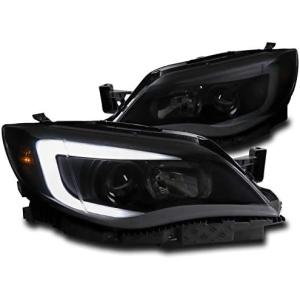 USヘッドライト 06-07スバルインプレッサWRX LEDチューブ