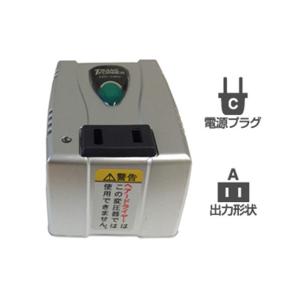 カシムラ 変圧器 ダウントランス NTI-100 保証付 AC110-130V⇒100V
