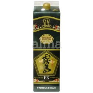 霧島酒造 黒霧島EX 25度 チューパック ( 1800ml ) : 爽快ドラッグ