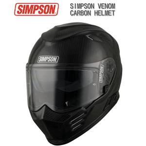 SIMPSON（シンプソン） VENOM / マットブラック ヘルメット : ユーロ