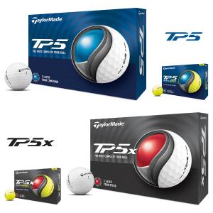 TaylorMade（テーラーメイド） ゴルフ TP5X PIX イエロー ボール