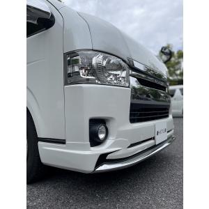 h-style 200系ハイエース 4型/5型/6型/7型 フロントリップスポイラー