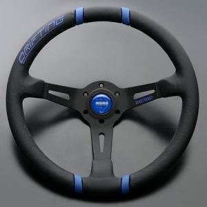 正規輸入品】MOMO ステアリング ドリフティング 35パイ レッドステッチ