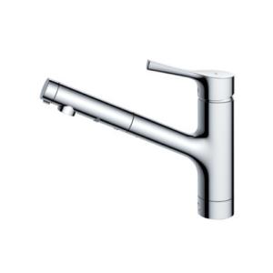 TOTO 浄水器兼用台付シングル混合水栓（ビルトイン形） TKG38C : 広瀬