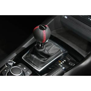 オートエクゼ オートエグゼ(AUTOEXE) シフトノブ レッドステッチ 球