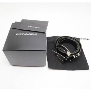 DOLCE&GABBANA（ドルチェ & ガッバーナ） ベルト DG Buckle Leather