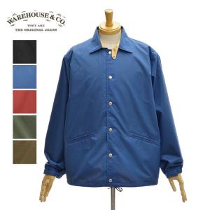 WAREHOUSE（ウエアハウス） ナイロン コットンネル コーチジャケット