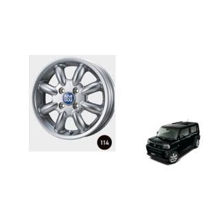 ダイハツ（DAIHATSU） アルミホイール(1本) 15インチ・シルバー