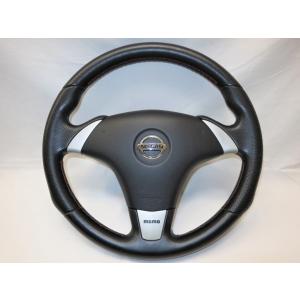 レッドステッチ! モモ momo 日産純正オプション 本革 革 スポーツ