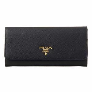 PRADA（プラダ） 財布 レディース 長財布 アウトレット ブラック