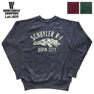 WAREHOUSE（ウエアハウス） Lot 409 SCHUYLER ラグランスウェット