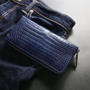 sankyo shokai（三京商会） 藍染 ポロサス 財布 メンズ スモール