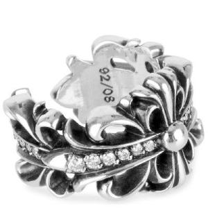 CHROME HEARTS（クロムハーツ） CHROME HEARTS DOUBLE FLORAL CROSS