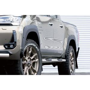 JAOS（ジャオス） フェンダーガーニッシュ type-X 未塗装品 RAV4 50系