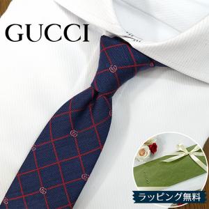 GUCCI（グッチ） ネクタイ GG柄(7cm) GG51【ブランド・プレゼント