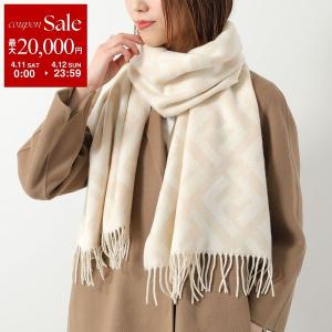 FENDI（フェンディ） マフラー ストール FXT113AQCW ウール カシミア