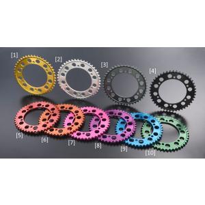 XAM ザム リアアルミスプロケット カラーアルマイトオーダー 丁数：42