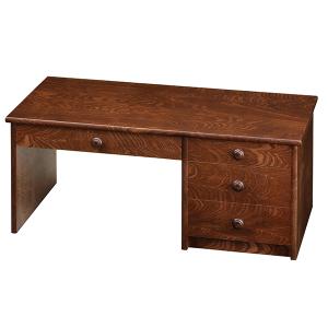 受注生産 民芸家具 和 和風 文机 卓上デスク 90cm幅 筑後民芸 88cm文机