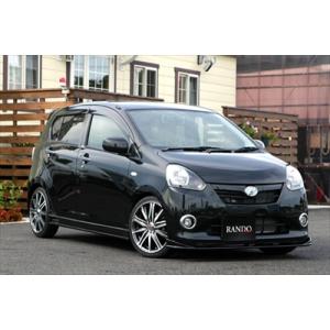 ミラ・イース LA300S 前期 フロントハーフスポイラー ランド