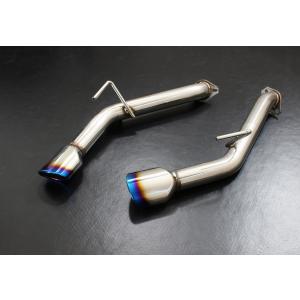 スリーキャッツ製 Z34 フェアレディZ 底上げ 中間パイプ ストレート