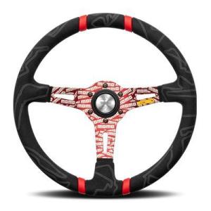 MOMO ステアリング DRIFT（ドリフト） ブラックスエード 33φ D-20