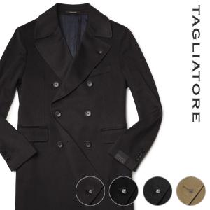 TAGLIATORE（タリアトーレ） チェスターコート メルトン シングル