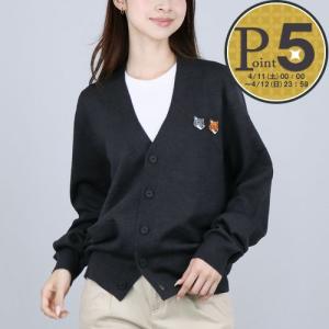MAISON KITSUNE（メゾン キツネ） カーディガン HW00521KT1036 FOX